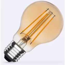 L' Ampoule LED Filament E27 8W 720 lm A60 Gold est un véritable bijou d'éclairage qui rehaussera l'esthétique et la qualité d ...