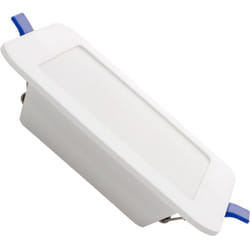 Dalle led 6W Carrée solid Coupe 110x110 mm 3000K Blanc chaud