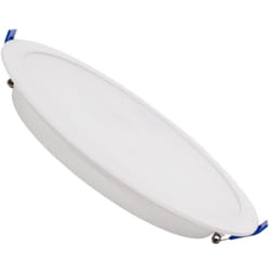 Efectoled - Dalle led 24W Ronde solid Coupe ø 195-210 mm 6500K Non Dimmable Blanc froid