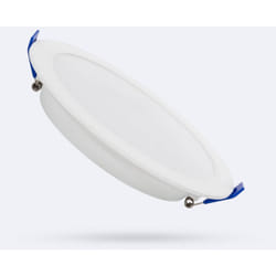 Efectoled - Dalle led 12W Ronde solid Coupe ø 140-160 mm 3000K Non Dimmable Blanc chaud