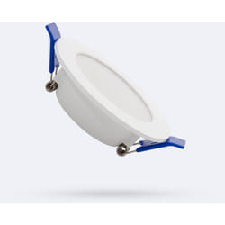 Efectoled - Dalle led 3W Ronde solid Coupe ø 70-80 mm 3000K Non Dimmable Blanc chaud