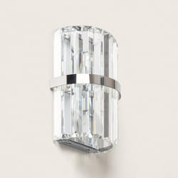 Efectoled - Applique Murale Verre Zashi Argent