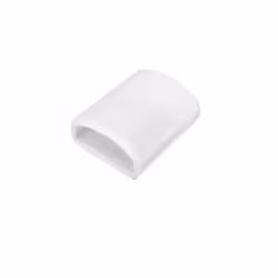 Le Bouchon Final pour Rubans LED 220V WCOB / SILICONE FLEX / à auto-redressement, largeur 9 à 10 mm est un accessoire essenti ...