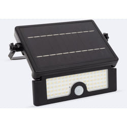 Efectoled - Projecteur led Solaire 6W IP54 avec Détecteur de Mouvement pir et Crépusculaire 4000K Blanc neutre