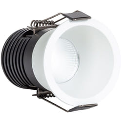 Spot Downlight led 7W Rond mini Coupe ø 55 mm Blanc