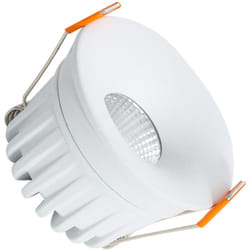 Efectoled - Spot Downlight led 4W Rond mini Dimmable Dim to Warm Coupe ø 45 mm Blanc