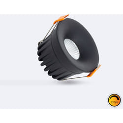 Spot Downlight led 4W Rond mini Coupe ø 48 mm Noir