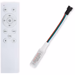 Le Contrôleur Variateur LED Monochrome Digital 12-24V DC avec Télécommande RF avec télécommande RF est une solution d'éclaira ...
