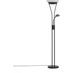 Lampadaire avec led de Lecture Métal Ethan Noir