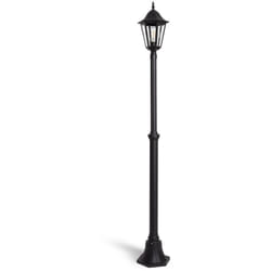 Efectoled - Lampadaire Extérieur en Saillie sur Pied 185 cm Black Traditional Noir