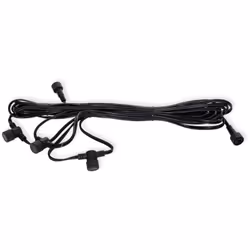 Le Câble d'Extension EasyFit 12 V de 10 m avec 4 connecteurs est idéal pour connecter les systèmes d'éclairage extérieur Easy ...