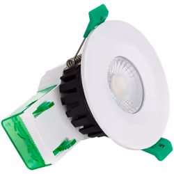 Le Downlight LED 5-8W Ignifuge Rond 4CCT (Neutre-Froid) Dimmable IP65 Coupe Ø70 mm est un luminaire conçu pour fournir un écl ...