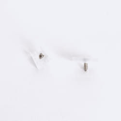 Clip de Fixation pour Ruban led de 10 mm (20 unit.) Blanc