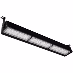 La Cloche Linéaire LED Industrielle 150W IP65 130lm/W est le remplacement idéal des luminaires traditionnels à vapeur de sodi ...
