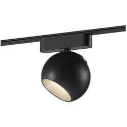 Efectoled - Spot led sur Rail Magnétique 25mm Extra-Plat 12W Concave 48V Ø100 mm Noir 4000K Blanc neutre