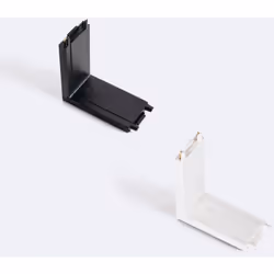 Le Connecteur Type L Vertical pour Rail Magnétique Monophasé Super Slim 25mm En Saillie 48V est le second élément de base pou ...