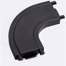 Le Connecteur Type L Courbé pour Rail Magnétique Monophasé Super Slim 25mm En Saillie 48V est le second élément de base pour  ...