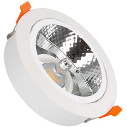 Efectoled - Spot Downlight led 15W AR111 Coupe ø 120 mm 4000K Blanc neutre