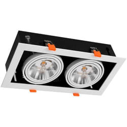 Efectoled - Spot Downlight led 24W Kardan AR111 Coupe 325x165 mm 4000K Blanc neutre