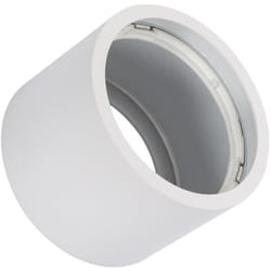 Collerette Downlight en Saillie Ronde pour Ampoule led GU10 AR111 Blanc