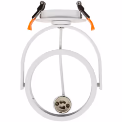 La Collerette Downlight Ronde Orientable pour Ampoule LED GU10 AR111 est spécialement conçu pour loger 1 ampoule AR111. Son d ...