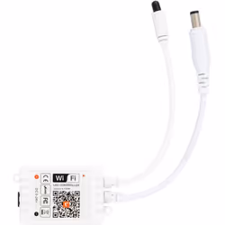 Le Contrôleur Variateur WiFi Ruban LED Monochrome 12/24V DC est spécialement conçu pour contrôler les rubans LED connectés à  ...