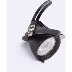 Le Spot Downlight LED Orientable Rond 24W 120lm/W OSRAM Noir LIFUD No Flicker combine parfaitement design, puissance et écono ...