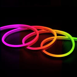 Efectoled - Ruban led Néon Dimmable 220V rgb Semi-Circulaire 180 11W/m Coupe 100cm IP67 Sur mesure 4 m
