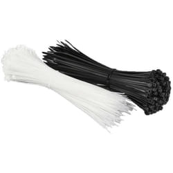 Pack de 100 Colliers de Serrage 4.8x300 mm Noir