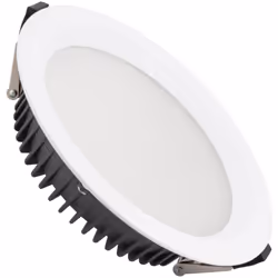 Le Downlight LED SAMSUNG New Aero Slim 30W 130lm/W Microprismatique (UGR17) LIFUD Coupe Ø 200mm est une option pour l'éclaira ...