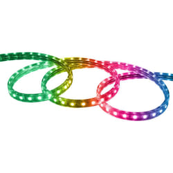 Efectoled - Ruban led rgb 220V smd 60 LED/m 10W/m Largeur 16mm Coupe 100cm IP65 avec Télécommande ir Sur mesure 5 m
