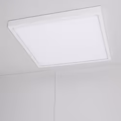 Le Plafonnier LED Carré 30W Extra-Plat CCT Sélectionnable 400x400 mm est largement utilisé dans tous types de pièces et il es ...