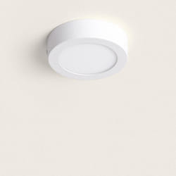 Plafonnier led Rond 6W Extra-Plat cct Sélectionnable Ø110 mm Sélectionnable (chaud-neutre-froid)