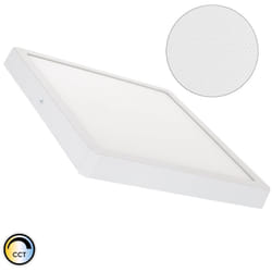 Efectoled - Plafonnier led Carré 24W Extra-Plat (CRI90) Microprismatique cct Sélectionnable (UGR17) 280x280 mm Sélectionnable (chaud-neutre-froid)