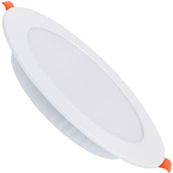 Dalle led 12W Dimmable Ronde Slim Coupe Ø140mm 5000K Blanc froid