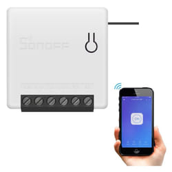 Sonoff - Interrupteur WiFi Compatible avec Interrupteur Conventionnel Mini R2 10A Blanc