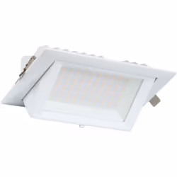 Le Spot Downlight LED Rectangulaire Orientable 38W SAMSUNG 130 lm/W LIFUD combine parfaitement design, puissance et économie  ...
