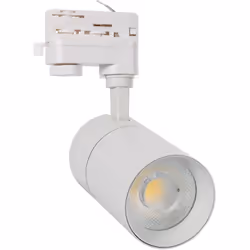 Le Spot LED New Mallet Dimmable CCT Sélectionnable 20W (UGR 15) pour Rail Triphasé (3 Allumages) est la solution idéale pour  ...