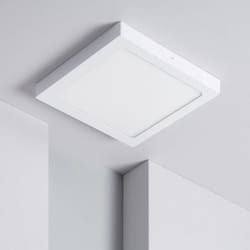 Efectoled - Plafonnier led Carré 24W 295x295 mm 5000K Blanc froid