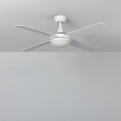 Efectoled - Ventilateur de plafond Silencieux Blanc Navy 132cm Moteur dc Blanc cct Avec lumière, Télécommande, Wifi: False