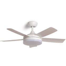 Ventilateur de Plafond Silencieux Patroclo Blanc 106cm Motor dc Blanc cct Avec lumière, Contrôleur mural + télécommande, Wifi: False