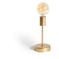 Lampe à Poser led Portable Métal Zoe Doré