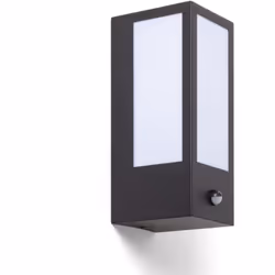 L´ Applique Murale Extérieure Acier Inoxydable avec Détecteur de Mouvement Gakom Opal est une option moderne et élégante pour ...