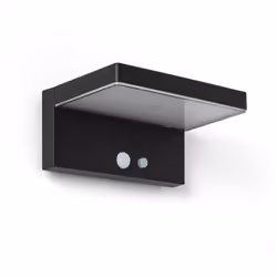 Éclairez votre espace extérieur avec cette élégante applique murale solaire LED de 5W. Fabriquée en aluminium de haute qualit ...