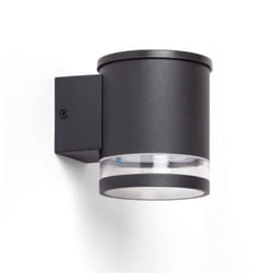 Applique Murale Extérieure Solaire led Aluminium Draco Noir