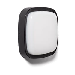 Applique Murale Extérieure led 12W Éclairage Carré Noire Beilen Noir