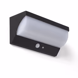 Éclairez votre espace extérieur avec cette moderne applique murale solaire LED de 5W de la collection Goran. Fabriquée en alu ...