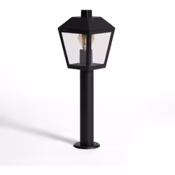 Mettez en valeur votre espace extérieur avec cette élégante Balise Extérieur en Saillie sur Pied 50cm Aluminium Mukom. Fabriq ...