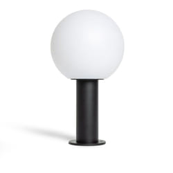 Balise Muret Aluminium Tondu Noir