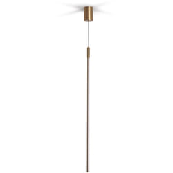 Suspension LED 9W Métal Hauteur Réglable Adaya Doré